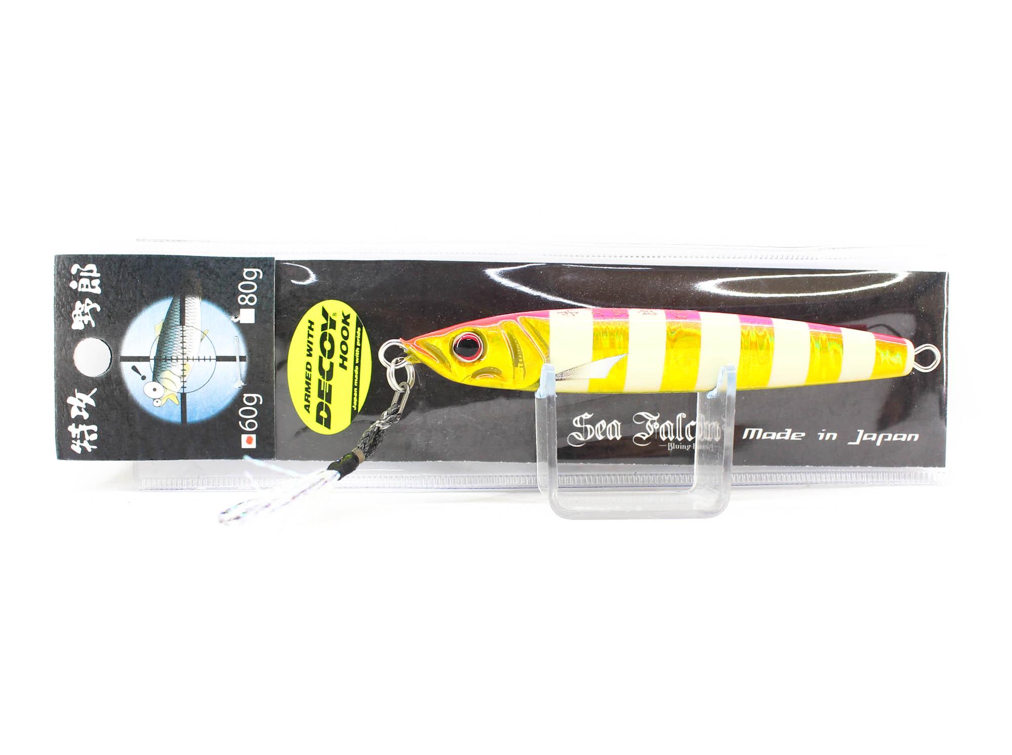 

Sea Falcon Metal Jig Sharp Shooter 60 грамм Розовое золото 13 Зебра (2560)