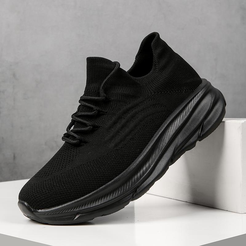 Fashion Couple Casual Sports Shoes Large Size Fly Weave Breathable Men's and Women's Sneakers Outdoor Tennis Non-slip Mens Running Shoes