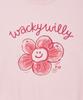Wacky Willy [26Ss] Women'S Big Lily Graphic Sweatshirt Pink