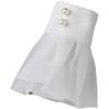 Women Girls Fake Flare Sleeves Mesh Pleated False Cuffs Sweater Blouse Wrist Arm Cover Gloves Warmers Accessories