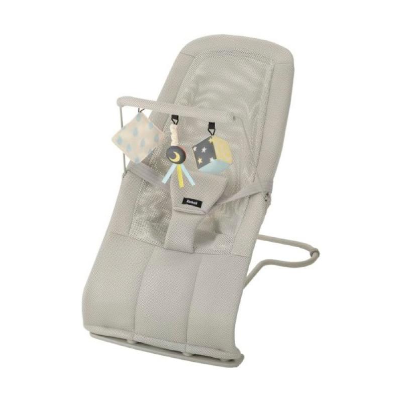 Richelle Bouncing Seat Toy Included G Light Gray 1pc