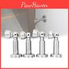 Premium Stainless Steel Adjustable Door Stopper Invisible Wall Mounted For Bathroom Bedroom