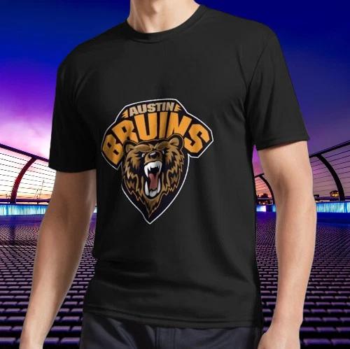 New Shirt Austin Bruins Logo T-Shirt Funny American Usa Unisex Size S-5XL 4XL