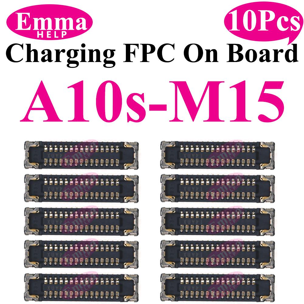 10pcs Charging Connector FPC For Samsung S25 S24 S23 S26 A15 A12 A72 A73 A05S A51 A71 A54 Motherboard FPC Connector 78Pin