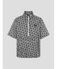 BEANPOLE GOLF [B_Under] Women'S Logo Pattern Short Sleeve Anorak Black