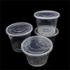 Disposable Round Clear Plastic Food Containers