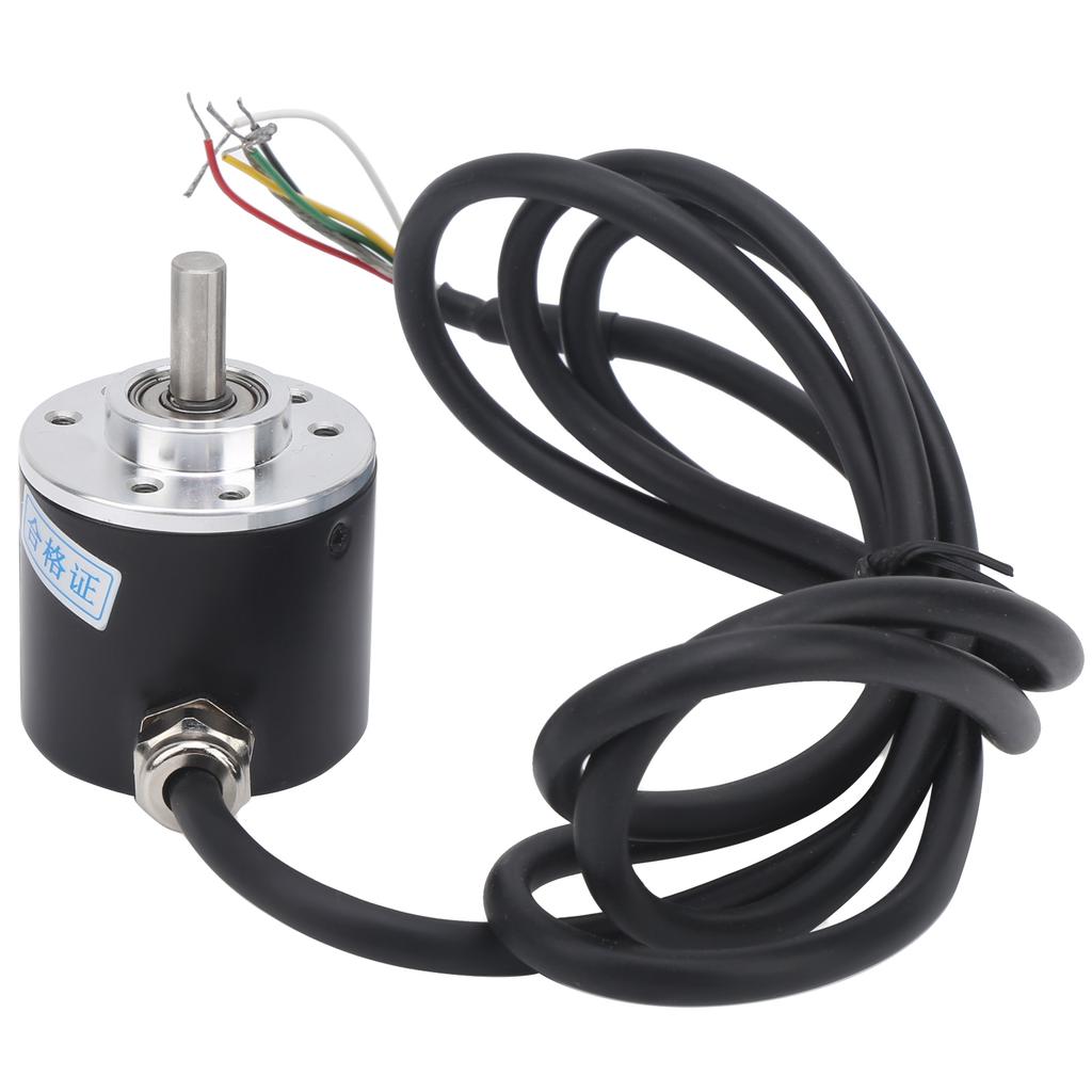 ABZ Encoder Incremental 3‑Phase Solid Shaft 6mm Motor Reducer Equipments DC5‑24VC38S6G5‑200Z