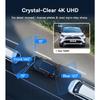 Baseus 4K Dash Cam VD1 Pro Front and Rear UHD Car Camera for SONY Sensor Supercapatior Night Vision WiFi6 DVR Video Recorder