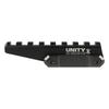RGW UNITY Type Fast Optic Riser Mount, Black, 20mm Compatible, Holographic Sight, Red Dot Sight, Unity Tactical