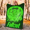 Vault-Tec Flannel Blanket Soft All-Season Throw, Design for Camping, Car Travel, Hiking Sofa, Bed, Office Perfect Gift for Parties