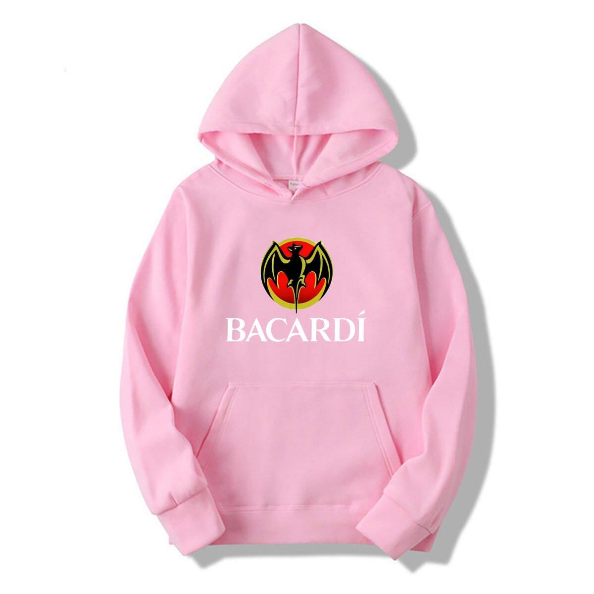 НОВЫЕ Худи Bacardi Печать Бейсбол Хлопок Унисекс Гольф M