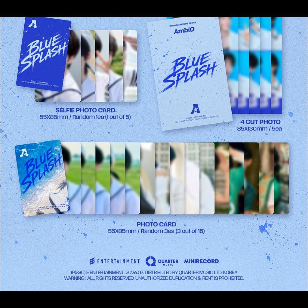 AmbiO [BLUE SPLASH] Summer Special Single + Free Gift