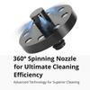 360° Spinning Nozzle Chassis Cleaner Quick Coupling Wheel Arch Cleaner  Professional Car Wash