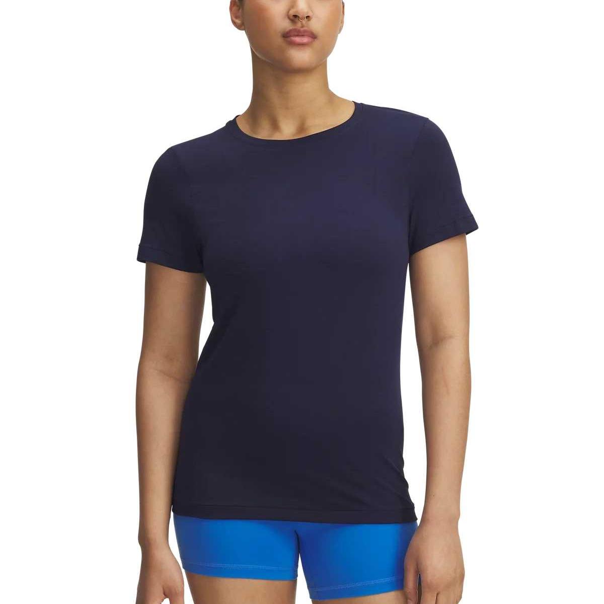 Under Armour Meridian T Shirt Women s 1 Pack Washed Marine Blue 1388770-403 S