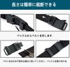LionVII Nylon Belt Work Belt for Golf Outdoor Belt for No Stepless Adjustment Men's - Auto-Lock Mountaineering, Sports, - Workwear, Unisex, Holes,