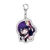 No Ko Oshi Hoshino Ai Akuamarin High Transparency Acrylic Keychain Gift Pendants