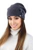 Onyx Elegant Women' Winter Hat Graphite Color