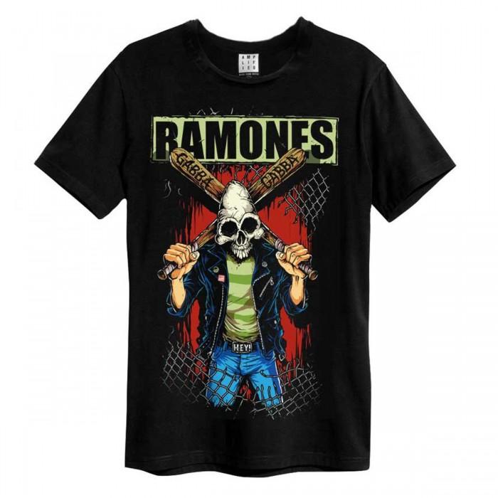Amplified Unisex Adult Gabba Gabba Ramones T-Shirt S noir