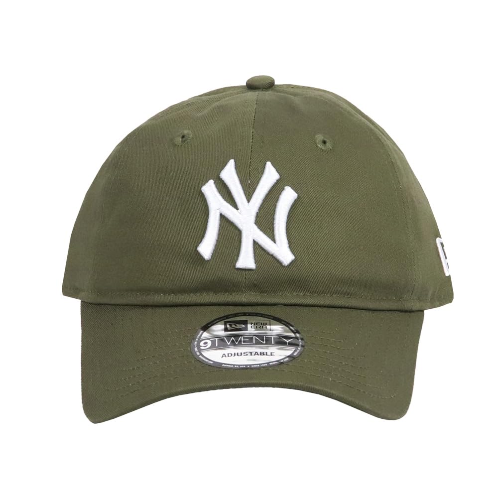 New Era 9TWENTY MLB and Low Brand NEWERA New York Yankees Olive and Moss Free 60348851 Cap, Men's Women's Cap, Logo, Unisex, Baseball, Golf,