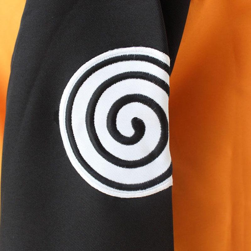 Premium Quality Naruto Uzumaki 2nd Shippuden Cosplay Costume Coat And Pant Fashion Uniform For Anime Enthusiasts