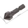90 Degree Remove Burr Tools 1/4" Hex Shank Countersink Drill Deburring Drilling Chamfer Bit Cutter