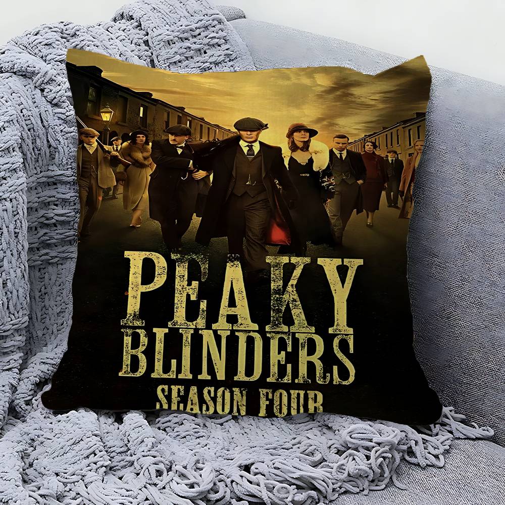 Подушка для фильма P-Peaky B-Blinders, Аниме-подушка, Подушка для изголовья дивана-кровати, Наволочка, Чехол для подушки 45x45 см, Мода 30cmx30cm