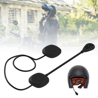 MH05 Motocyklová náhlavní souprava kompatibilní s Bluetooth 5 Handsfree sluchátka s helmou