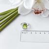 Серебряное кольцо с хризолітом 6.933ct, вес изделия 4,06 гр (2150701)
