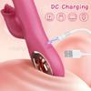 Women's Rabbit-style Vibrator with Buckle - G-Spot & Clitoral Massager 