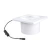 Solar Powered 6 Inch Exhaust Fan With Brushless Motor Low Noise Ventilation For Indoor Outdoor Sheds Greenhouses
