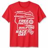 Unisex F1 Formula 1 Days Of The Week T Shirt Handmade Racing Fan Gift Tee