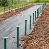 50Pcs Plastic Gardening Ground Garden Shed Grass Proof Cloth Ground for Holding Landscape Fabric Lawn Edging HX6C