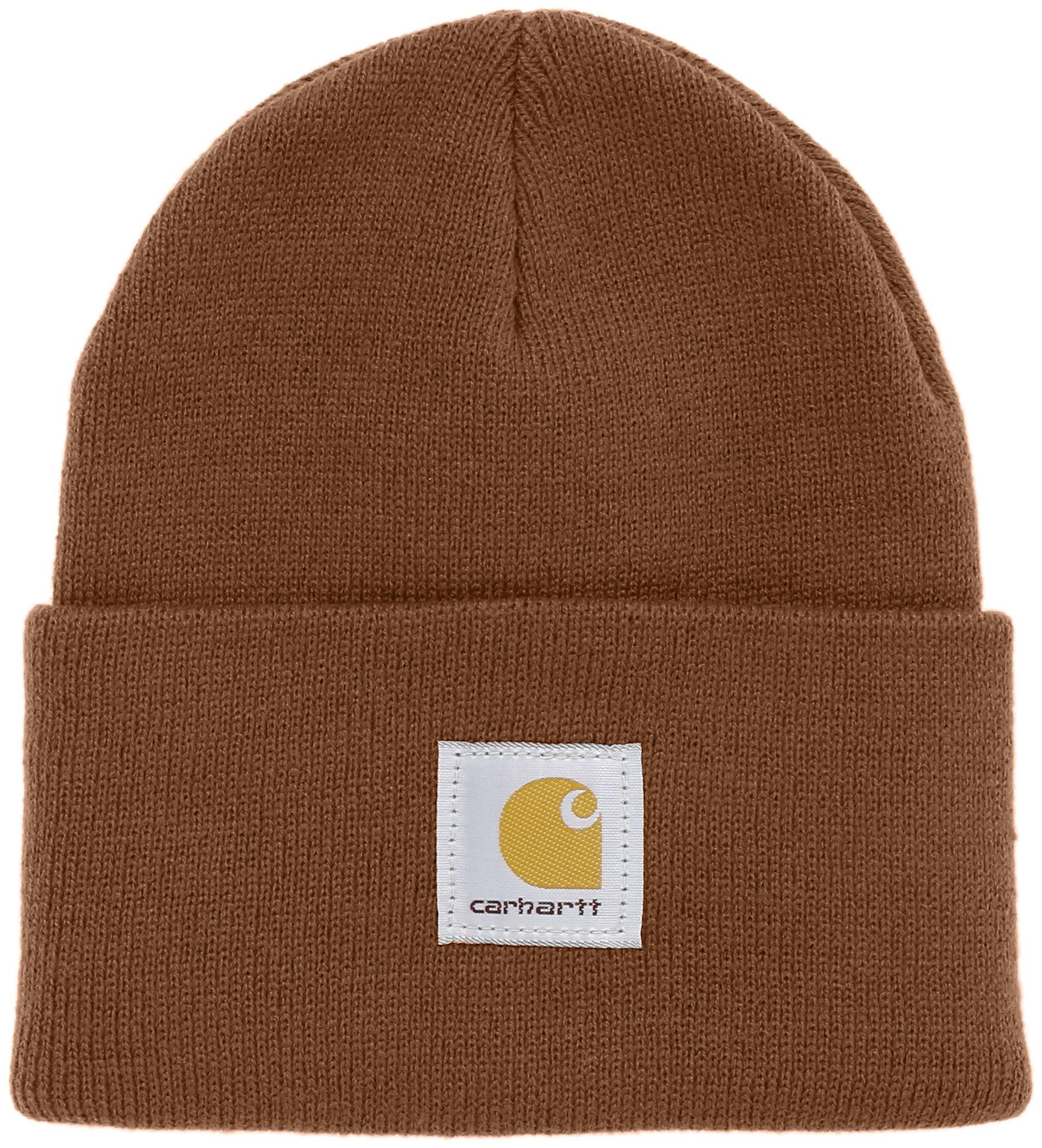 

Акриловая шапка-бини Carhartt Brown EU F [Carhartt WIP] (БЕСПЛАТНЫЙ размер)