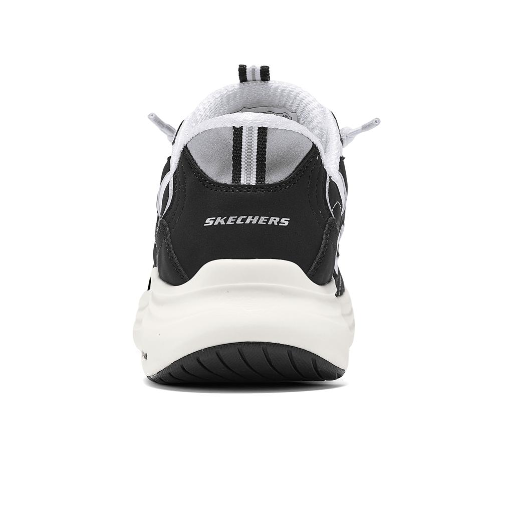 Skechers Abrasion Resistant Low top Casual Shoes Women's Black White 150412-BKW
