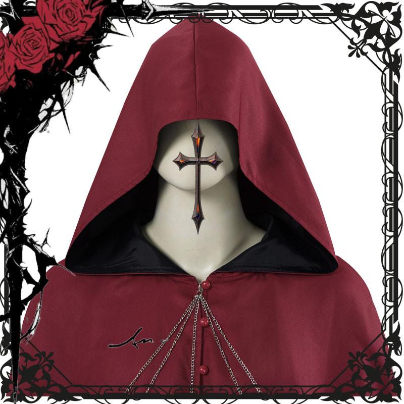 Středověký renesanční plášť pro cosplay a jevištní vystoupení