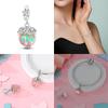 Snowflake Magic Fashionable Ball Copper Charm Beads Fit Original Bracelet Jewelry Designing For Ladies Present