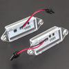 2Pcs LED License Number Plate Light For Mitsubishi 2003-2017 Lancer & 2007-2016 Evo Evolution X Tail Tag Lamps