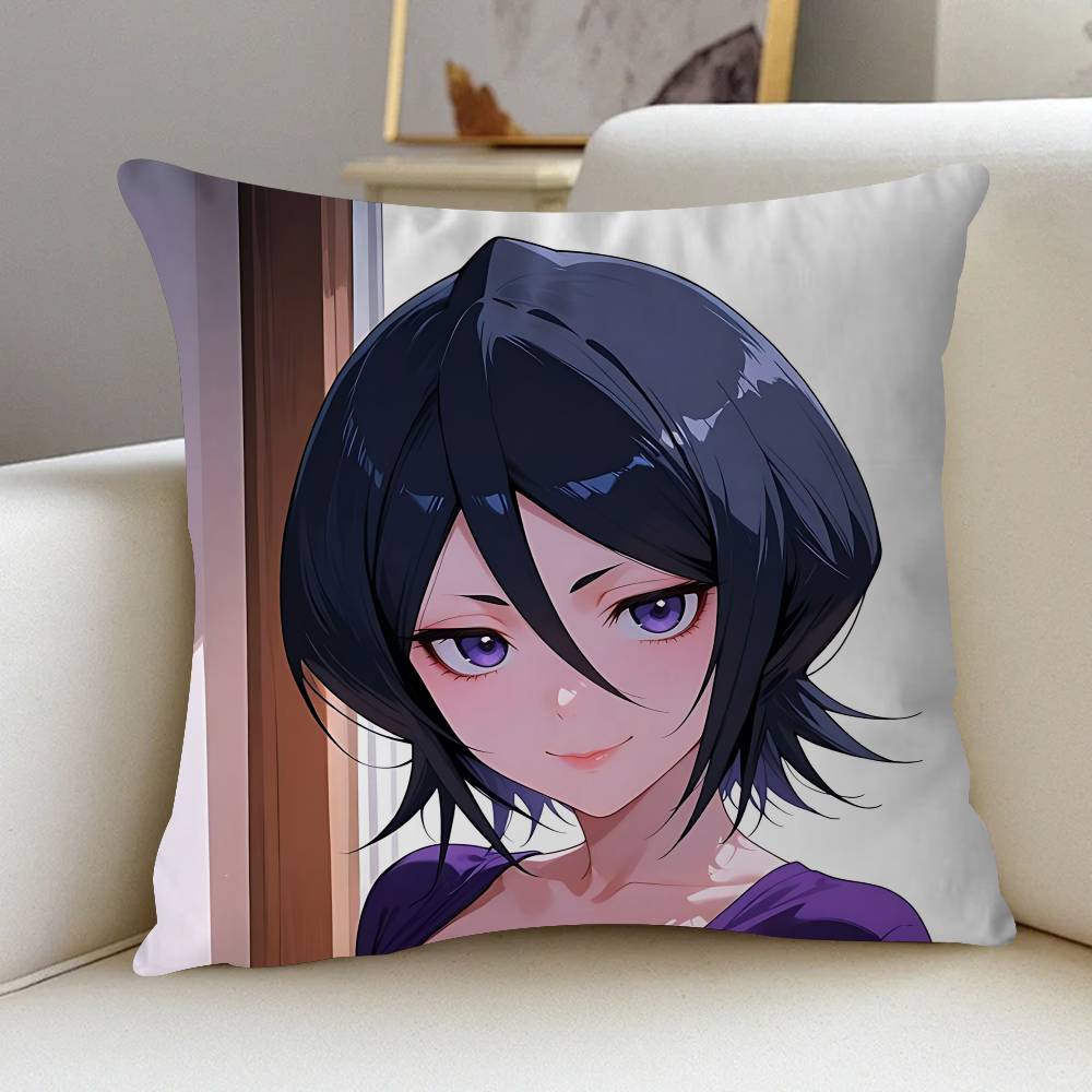Rukia K-Kuchiki Kissenbezug Dekokissen Sofa Heimdeko Hülle Kissenbezüge