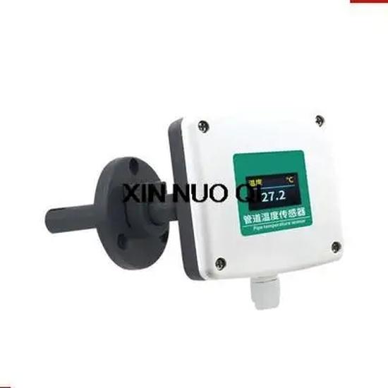 Duct Temperature and Humidity Transmitter Sensor 4-20mA Pipeline Type 0-5V Air Conditioner 0- 10V RS485 Output