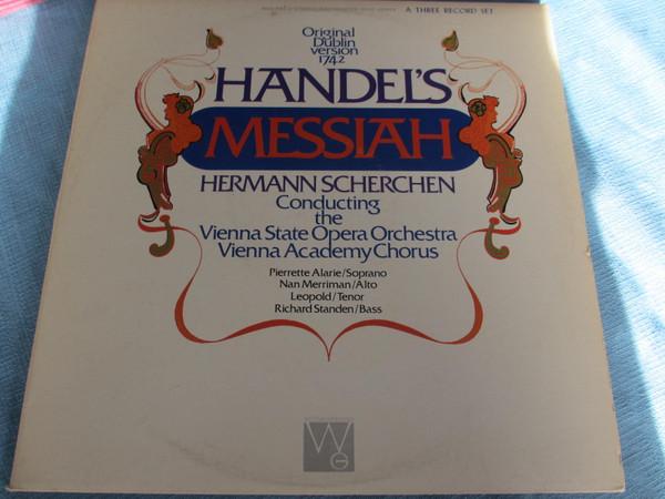 LP Record GEORG FRIEDRICH HANDEL  Handels Messiah WGS8163 WESTMINSTER GOL 197 Canada Classical Used