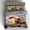 Heroic action illustration Bedding Duvet cover sets Duvet covers Pillowcases gifts (1 * Duvet Cover 2 * Pillowcases, without duvet insert)
