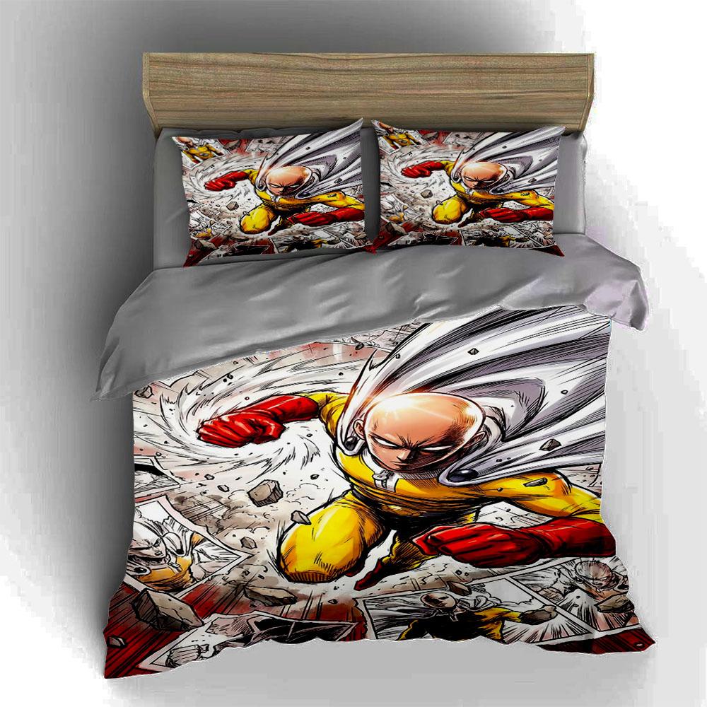 Heroic action illustration Bedding Duvet cover sets Duvet covers Pillowcases gifts (1 * Duvet Cover 2 * Pillowcases, without duvet insert)
