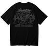 Seupeullaesikodeu Black Short Sleeve T-Shirt - Adventure
