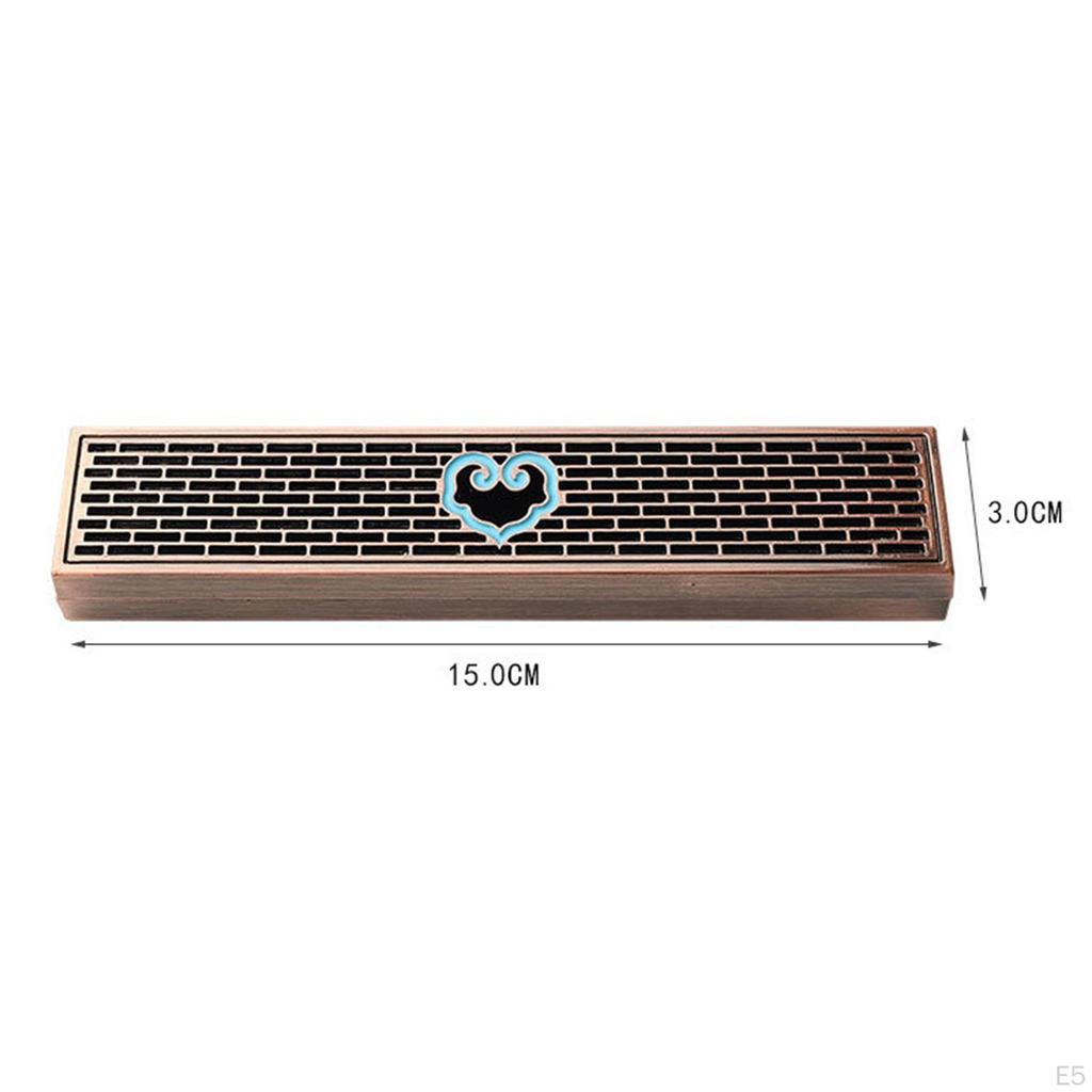 Incense Cone Burner Holder Decorative Storage Box Crafts Figurine Desktop