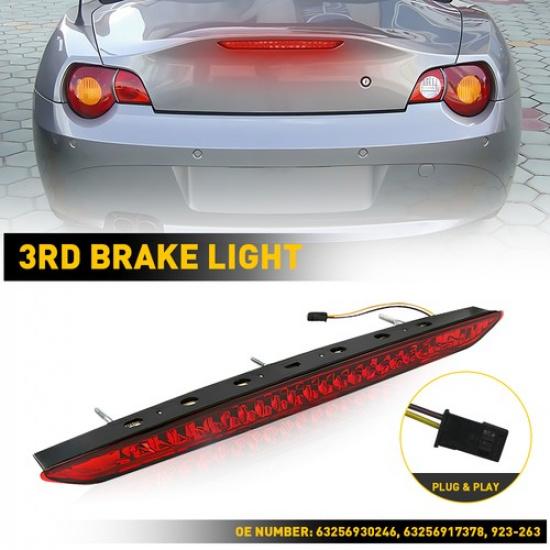 LED Red Strobe 3Rd Tail Brake Light Lamp 923-263 Fit Cargo BMW Z4 E85 2003-2008
