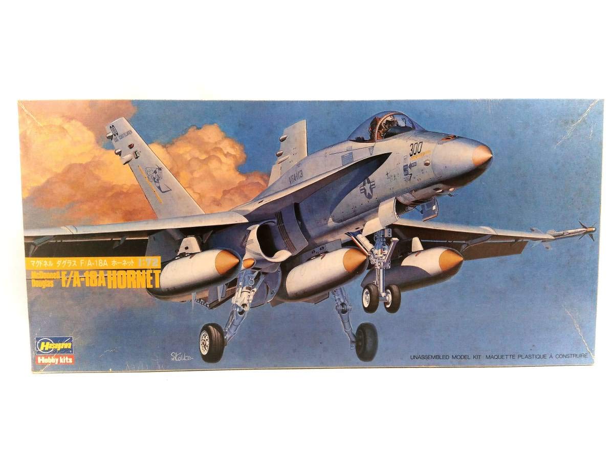 

Hasegawa McDonnell Douglas Hornet ВМС США масштабная пластиковая модель F/A-18A 1/72