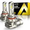 2x 9005 LED Headlight Bulbs Conversion Kit High Beam White Error Free