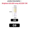 G9 led bulb 3W 5W 7W  220V G9 led lamp SMD2835 G9 LED Corn light Replace 30W 40W 50W 70W 80W halogen light high brightness