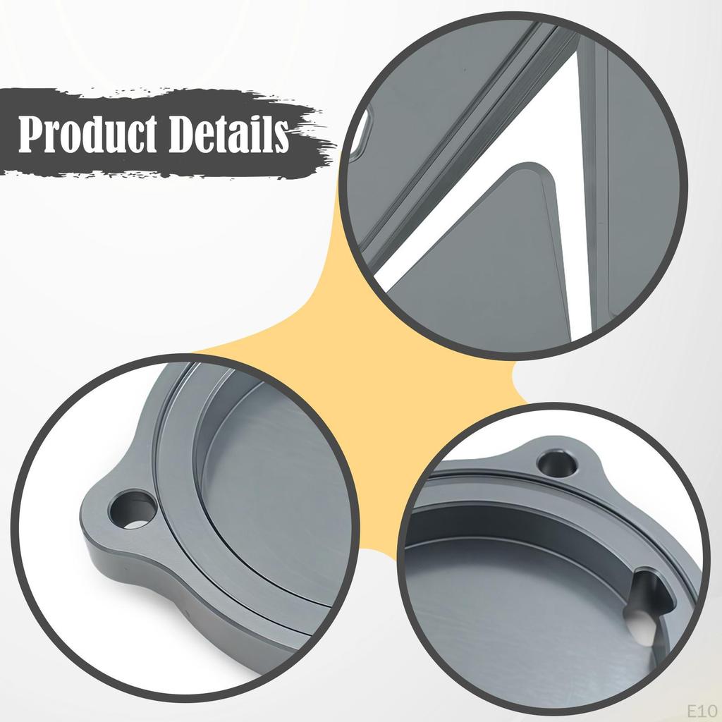 Motorcycle Engine Stator Guard Cover Simple Installation Replace Parts Protector Crap Flap