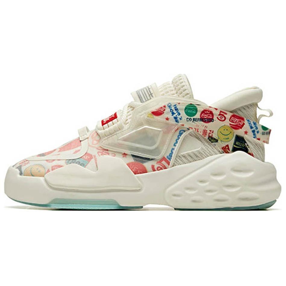 ANTA x Coca Cola Life Series Sneakers  White Red Blue  Men s 12948088-11 EU 40